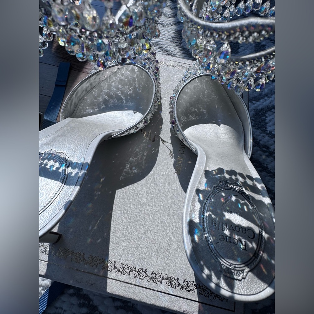 Rene Caovilla Cleo Chandelier Crystal Pumps - Picture 7 of 17